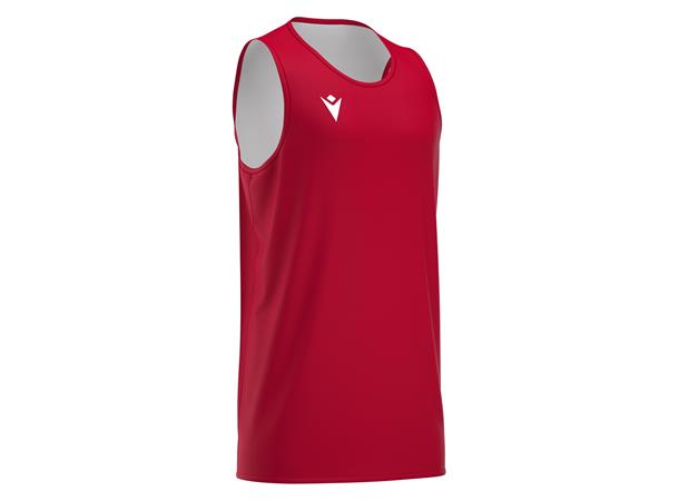 X500 Basket Shirt RED/WHT 3XL Vendbar teknisk basketdrakt - Unisex 