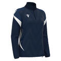 Leona Training 1/4 Zip Top W NAV/WHT 3XL Teknisk treningsgenser til dame