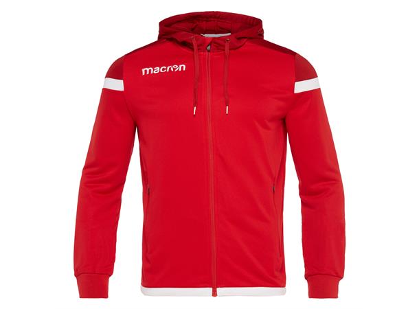 Eadesy Hoody Full Zip Top RED/WHT M Overtrekksjakke 